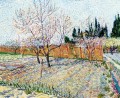 Orchard with Peach Trees in Blossom Vincent van Gogh